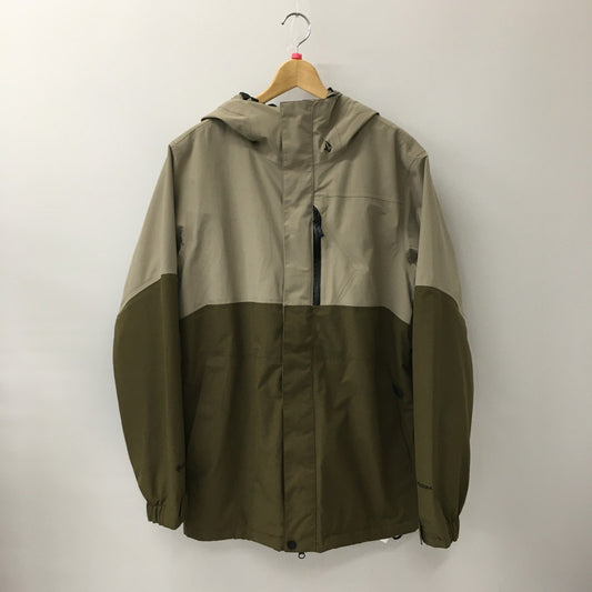 【中古品】【メンズ】 VOLCOM ボルコム 22-23 L GORE-TEX JACKET G0652406 ゴアテックスジャケット アウター スノーボードウェア 120-241215-kk-02-tei サイズ：M カラー：ダークカーキ 万代Net店