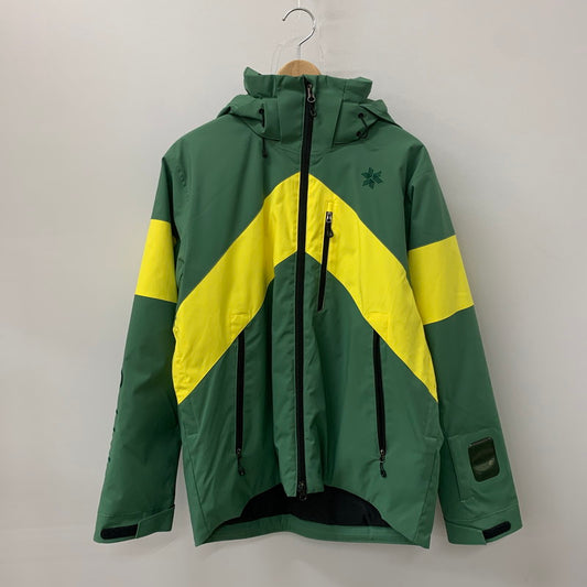 【中古品】【メンズ】  GOLDWIN ゴールドウィン 2-TONE COLOR JACKET G12306P ツートーン カラー ジャケット アウター スキーウェア 120-241125-kk-15-tei サイズ：M カラー：スモークオリーブ 万代Net店