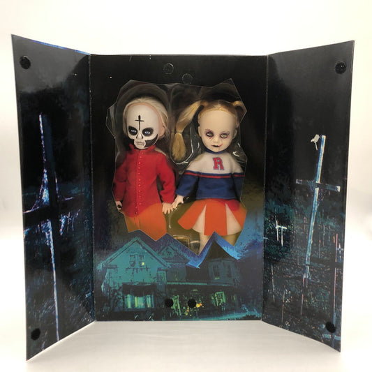【中古品】 Living dead dolls Otis & Cindy リビングデッドドールズ オーティス&シンディ フィギュア おもちゃ 055-250819-NS-01-tei 万代Net店