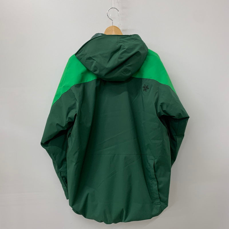 【中古品】【メンズ】  GOLDWIN ゴールドウィン 2-TONE COLOR WORK POCKET JACKET G13304 23-24 ツートーン カラー ワーク ポケットジャケット アウター スキーウェア 120-241125-kk-01-tei サイズ：2 カラー：ディープグリーン 万代Net店