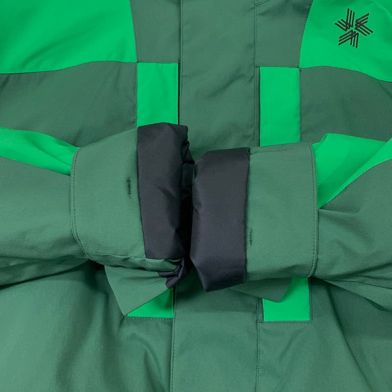 【中古品】【メンズ】  GOLDWIN ゴールドウィン 2-TONE COLOR WORK POCKET JACKET G13304 23-24 ツートーン カラー ワーク ポケットジャケット アウター スキーウェア 120-241125-kk-01-tei サイズ：2 カラー：ディープグリーン 万代Net店