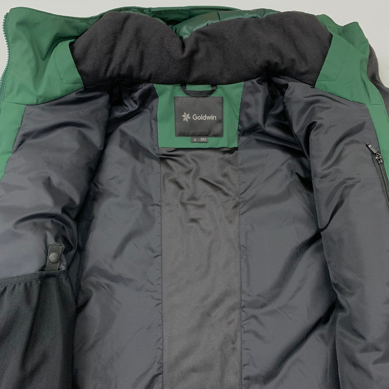 【中古品】【メンズ】  GOLDWIN ゴールドウィン 2-TONE COLOR WORK POCKET JACKET G13304 23-24 ツートーン カラー ワーク ポケットジャケット アウター スキーウェア 120-241125-kk-01-tei サイズ：2 カラー：ディープグリーン 万代Net店