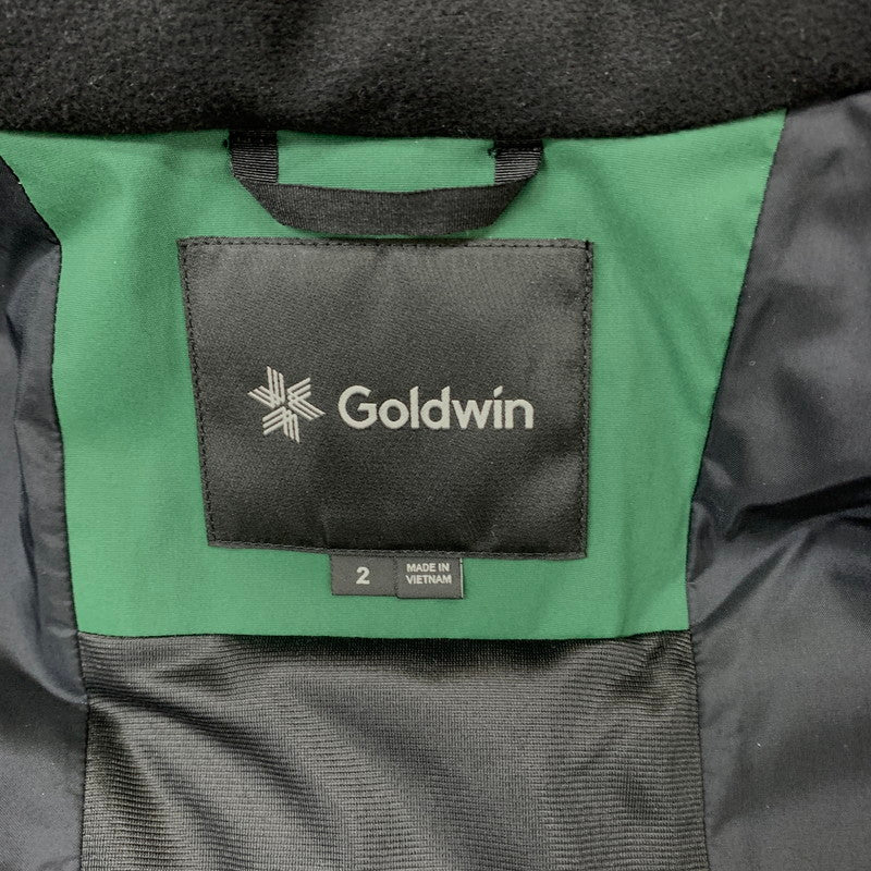 【中古品】【メンズ】  GOLDWIN ゴールドウィン 2-TONE COLOR WORK POCKET JACKET G13304 23-24 ツートーン カラー ワーク ポケットジャケット アウター スキーウェア 120-241125-kk-01-tei サイズ：2 カラー：ディープグリーン 万代Net店