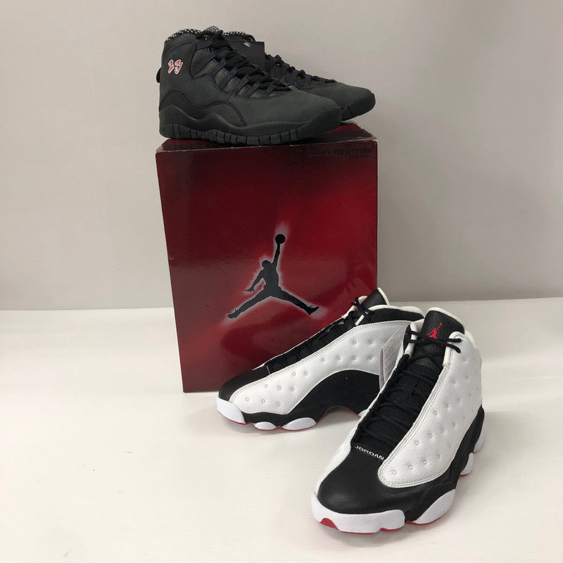 【中古美品】【メンズ】 NIKE ナイキ JORDAN COLLEZIONE 13/10 318539-991 ジョーダン コレツィオーネ 13/10 スニーカー 靴 2足セット 160-241009-kk-12-tei サイズ：27.5cm/US 9.5 カラー：MULTI-COLOR/MULTI-COLOR 万代Net店