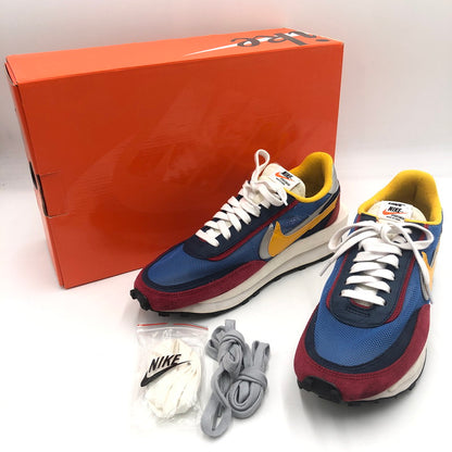 【中古品】【メンズ】 NIKE ナイキ × SACAI サカイ 別注 コラボ LDWAFFLE/SACAI V0073-400 LD ワッフル/サカイ スニーカー 靴 160-250813-yo-04-tei カラー：VERSITY BLUE/DEL SOL 万代Net店