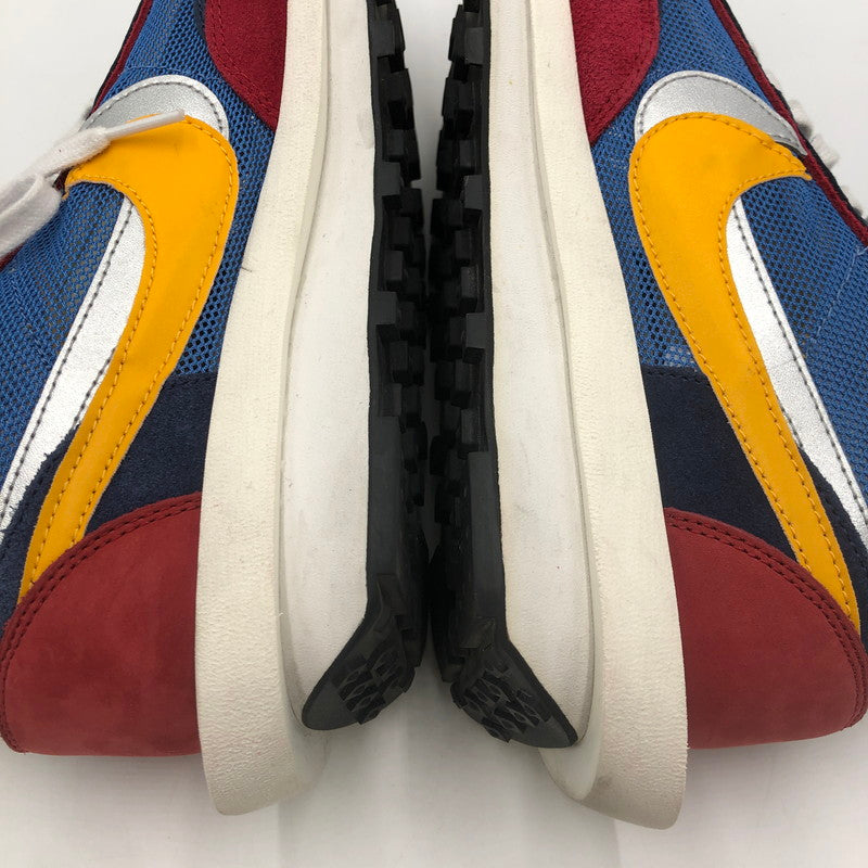 【中古品】【メンズ】 NIKE ナイキ × SACAI サカイ 別注 コラボ LDWAFFLE/SACAI V0073-400 LD ワッフル/サカイ スニーカー 靴 160-250813-yo-04-tei カラー：VERSITY BLUE/DEL SOL 万代Net店