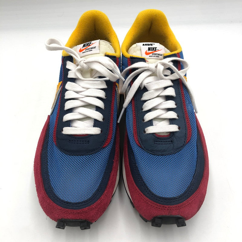 【中古品】【メンズ】 NIKE ナイキ × SACAI サカイ 別注 コラボ LDWAFFLE/SACAI V0073-400 LD ワッフル/サカイ スニーカー 靴 160-250813-yo-04-tei カラー：VERSITY BLUE/DEL SOL 万代Net店