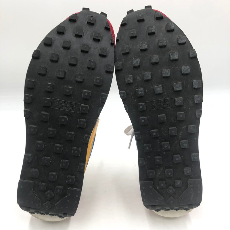 【中古品】【メンズ】 NIKE ナイキ × SACAI サカイ 別注 コラボ LDWAFFLE/SACAI V0073-400 LD ワッフル/サカイ スニーカー 靴 160-250813-yo-04-tei カラー：VERSITY BLUE/DEL SOL 万代Net店