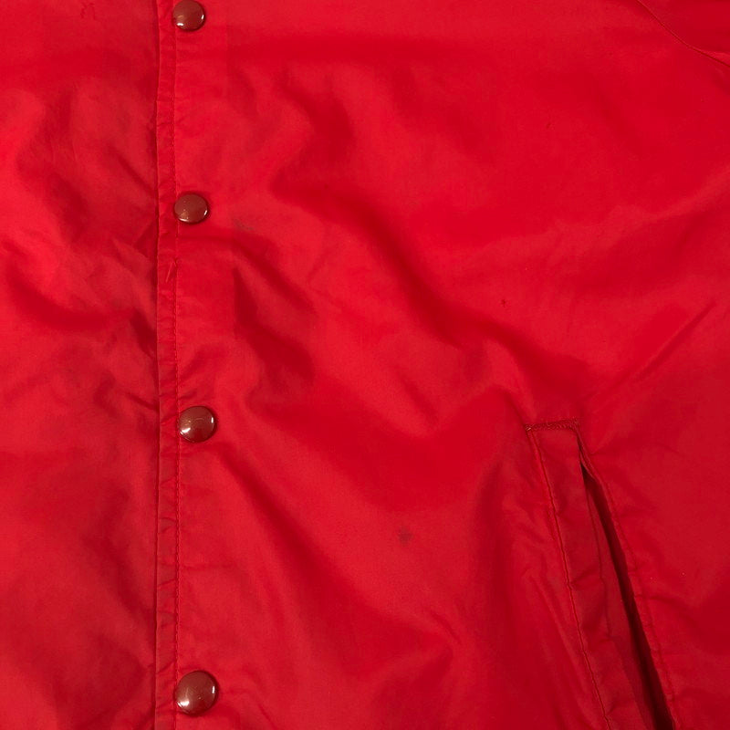 【現状渡し品】【メンズ】 70’s COACH JACKET VINTAGE 70年代 コーチジャケット ライトアウター ヴィンテージ ランタグ 145-250108-kk-07-tei サイズ：表記無し 下記参照 カラー：レッド 万代Net店