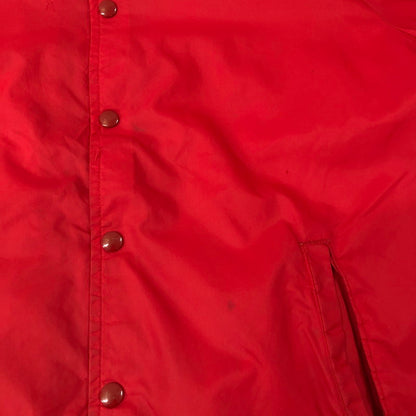 【現状渡し品】【メンズ】 70’s COACH JACKET VINTAGE 70年代 コーチジャケット ライトアウター ヴィンテージ ランタグ 145-250108-kk-07-tei サイズ：表記無し 下記参照 カラー：レッド 万代Net店