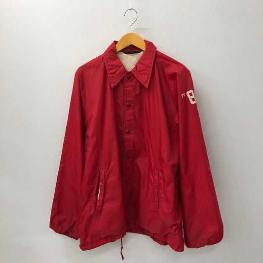 【現状渡し品】【メンズ】 Champion チャンピオン 70’s COACH JACKET VINTAGE 70年代 コーチジャケット ライトアウター ヴィンテージ ランタグ 145-250108-kk-07-tei サイズ：表記無し 下記参照 カラー：レッド 万代Net店