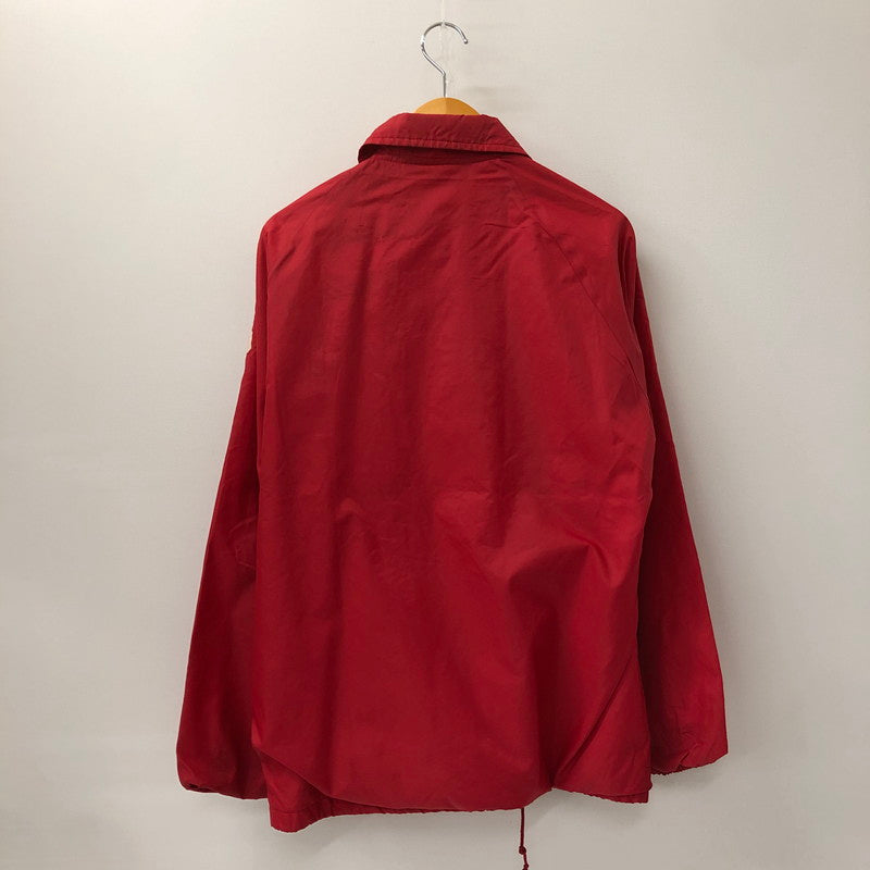 【現状渡し品】【メンズ】 Champion チャンピオン 70’s COACH JACKET VINTAGE 70年代 コーチジャケット ライトアウター ヴィンテージ ランタグ 145-250108-kk-07-tei サイズ：表記無し 下記参照 カラー：レッド 万代Net店