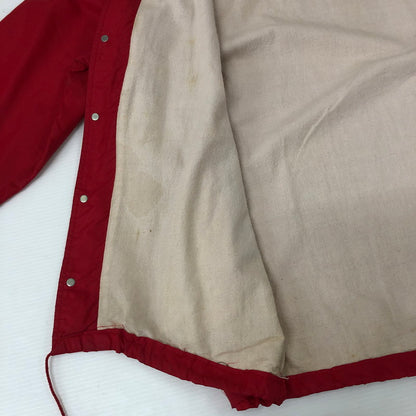 【現状渡し品】【メンズ】 70’s COACH JACKET VINTAGE 70年代 コーチジャケット ライトアウター ヴィンテージ ランタグ 145-250108-kk-07-tei サイズ：表記無し 下記参照 カラー：レッド 万代Net店