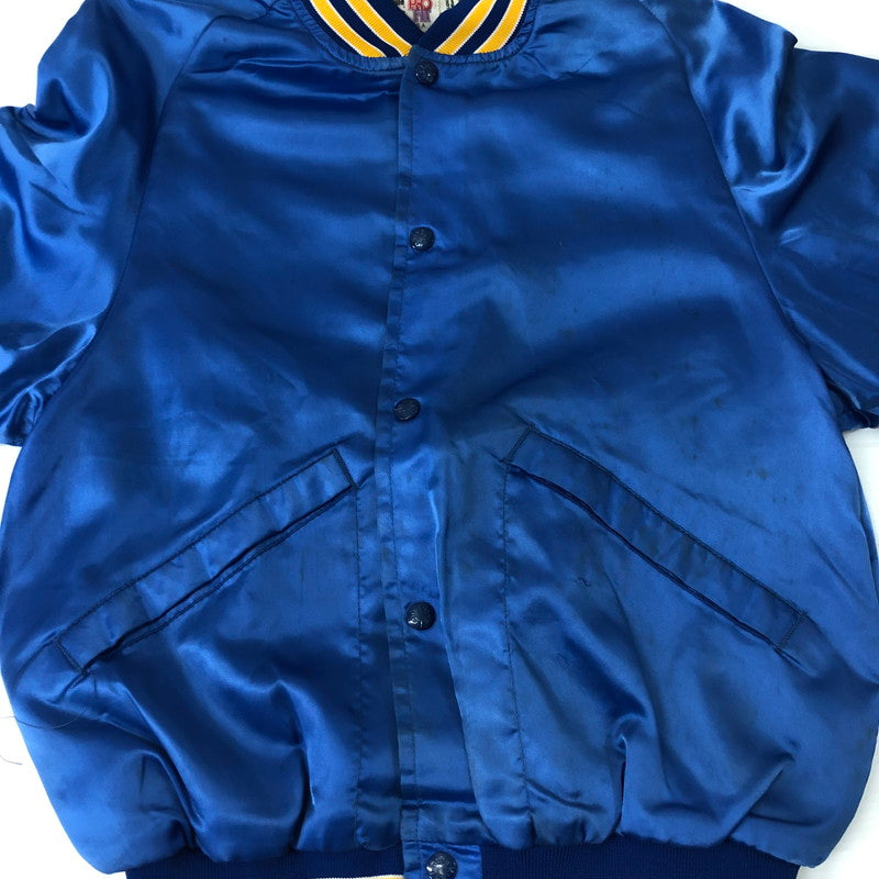 【中古品】【メンズ】  KING LOUIE キングルイ 70's PRO FIT NYLON VARSITY JACKET VINTAGE 70年代 プロフィット ナイロン バーシティージャケット アウター スタジャン 145-250116-kk-29-tei サイズ：M カラー：ブルー 万代Net店