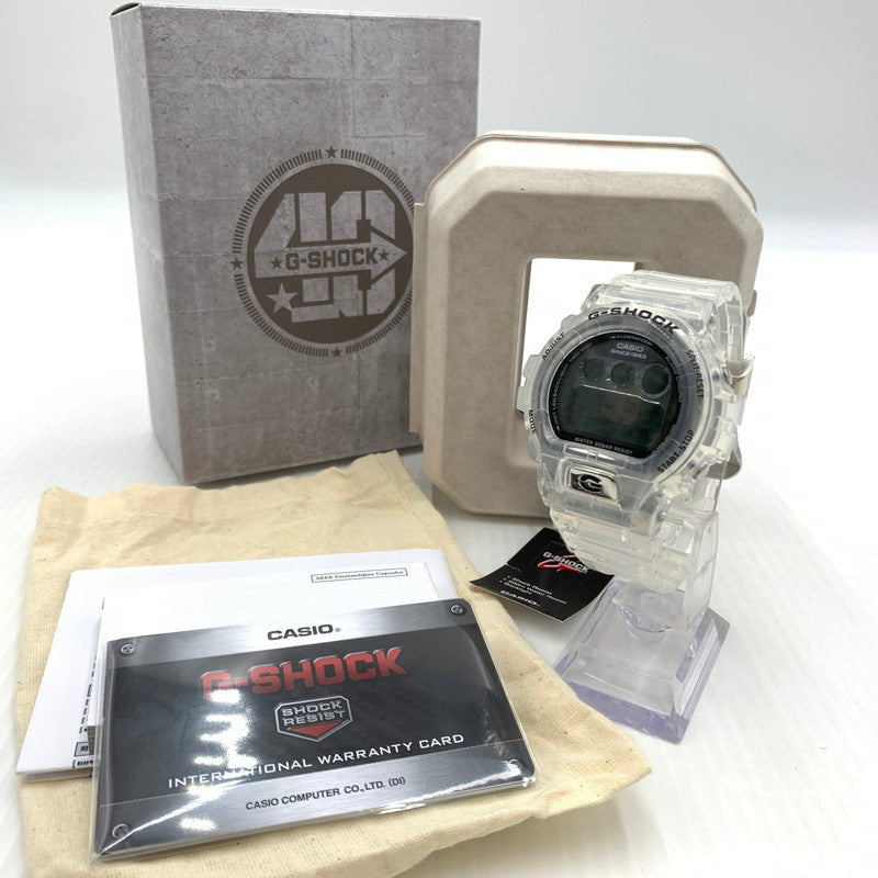 【中古品】【メンズ】 G-SHOCK ジーショック DIGITAL 6900 SERIES 40th ANNIVERSARY CLEAR REMIX DW-6940RX-7 クォーツ 腕時計 ウォッチ 196-260804-ko-10-tei カラー：クリア 万代Net店
