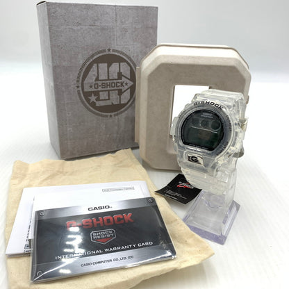 【中古品】【メンズ】 G-SHOCK ジーショック DIGITAL 6900 SERIES 40th ANNIVERSARY CLEAR REMIX DW-6940RX-7 クォーツ 腕時計 ウォッチ 196-260804-ko-10-tei カラー：クリア 万代Net店