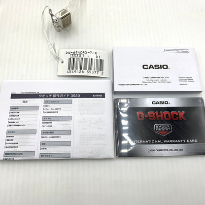 【中古品】【メンズ】 G-SHOCK ジーショック DIGITAL 6900 SERIES 40th ANNIVERSARY CLEAR REMIX DW-6940RX-7 クォーツ 腕時計 ウォッチ 196-260804-ko-10-tei カラー：クリア 万代Net店