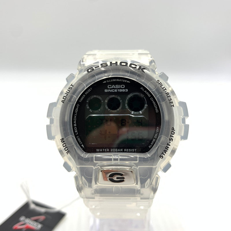 【中古品】【メンズ】 G-SHOCK ジーショック DIGITAL 6900 SERIES 40th ANNIVERSARY CLEAR REMIX DW-6940RX-7 クォーツ 腕時計 ウォッチ 196-260804-ko-10-tei カラー：クリア 万代Net店