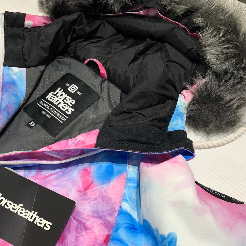 【中古品】【レディース】 Horsefeathers ホースフェザーズ スノーボードジャケット アウター ボードウェア ウィンタースポーツ アウトドア 120-260906-ko-07-teih サイズ：XS カラー：マルチ 万代Net店