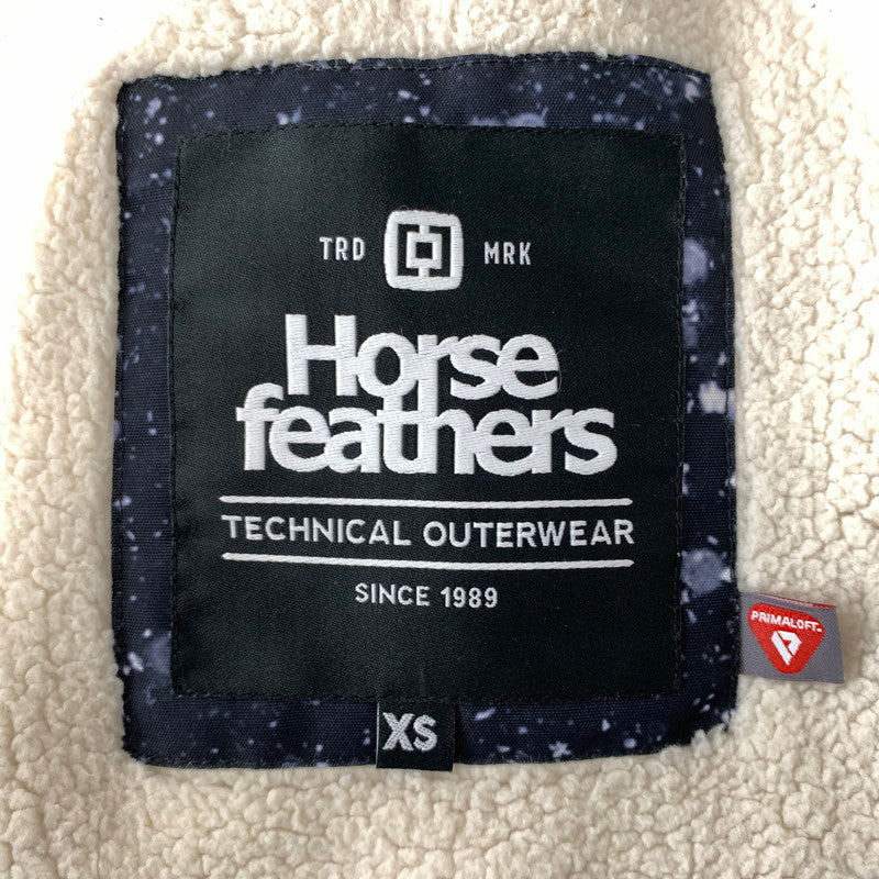 【中古品】【レディース】 Horsefeathers ホースフェザーズ スノーボードジャケット アウター ボードウェア ウィンタースポーツ アウトドア 120-260906-ko-08-teih サイズ：XS カラー：ブラック系 万代Net店