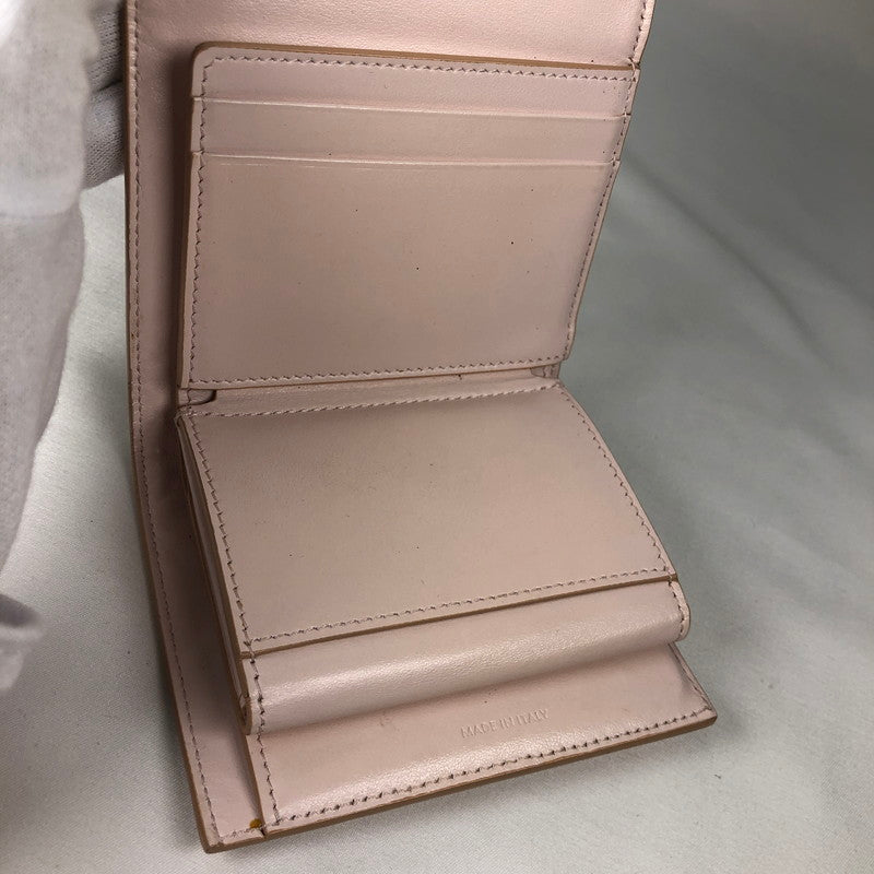 【中古品】【レディース】 CELINE Small Trifold Wallet セリーヌ スモール トリフォールドウォレット 財布　三つ折り財布 181-260611-sm-03-otoh カラー：ピンクベージュ 万代Net店