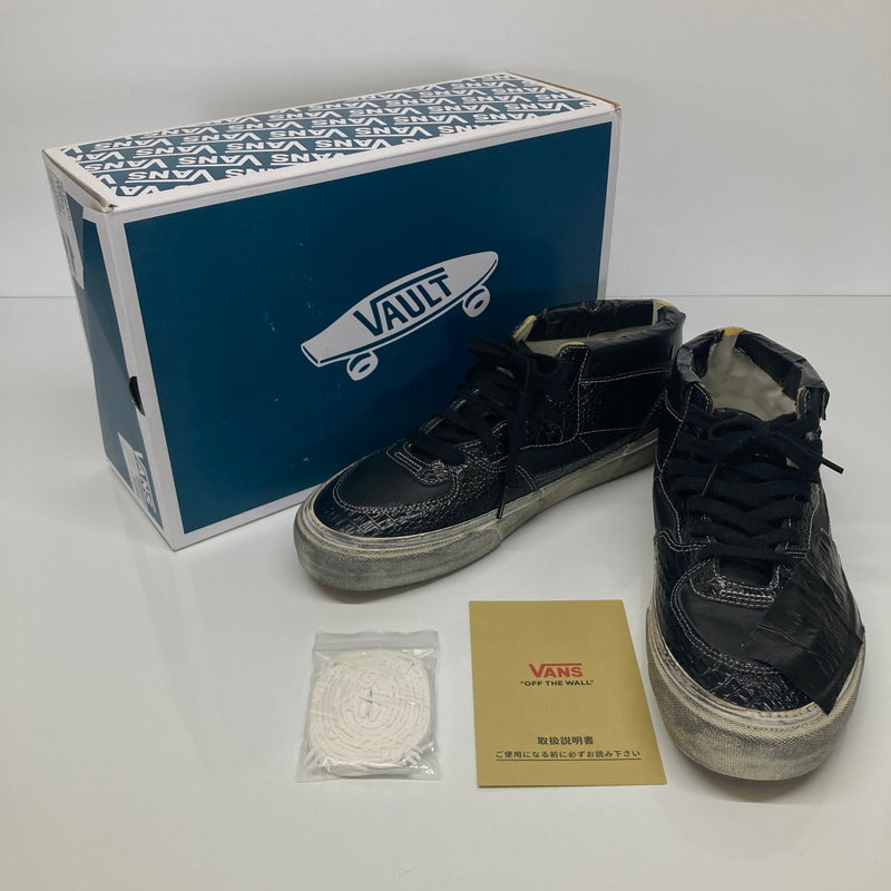 【中古品】【メンズ】 VANS バンズ HALF CAB EF VI LUX DUCT BLACK 靴 シューズ スニーカー 162-260822-AS-12-hon サイズ：29cm カラー：ブラック 万代Net店