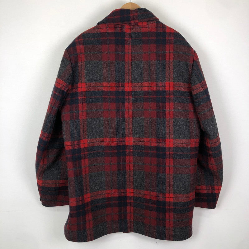【現状渡し品】【メンズ】 PENDLETON ペンドルトン CHECK WOOL JACKET チェック ウール ジャケット ライトアウター 145-251205-ks-12-tei サイズ：XL カラー：マルチカラー 万代Net店