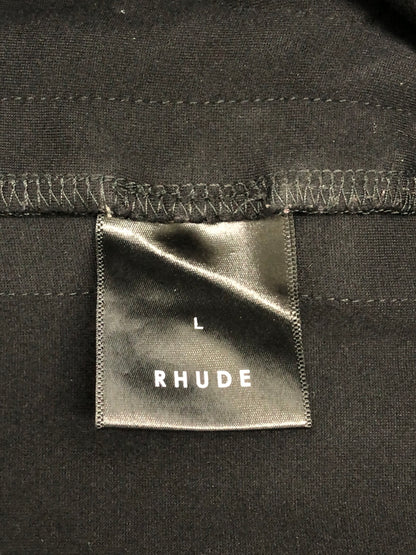 【現状渡し品】【メンズ】 RHUDE ルード TRACK PANT トラックパンツ ボトムス 153-261003-AS-22-hon サイズ：L カラー：ブラック 万代Net店