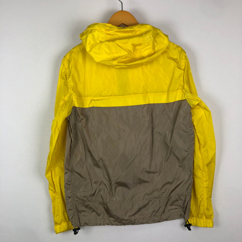 【中古品】【メンズ】 COACH コーチ MOUNTAIN PARKA マウンテンパーカー ライトアウター ナイロンジャケット 141-251205-ks-22-fuz サイズ：XS カラー：ブラウン/イエロー 万代Net店