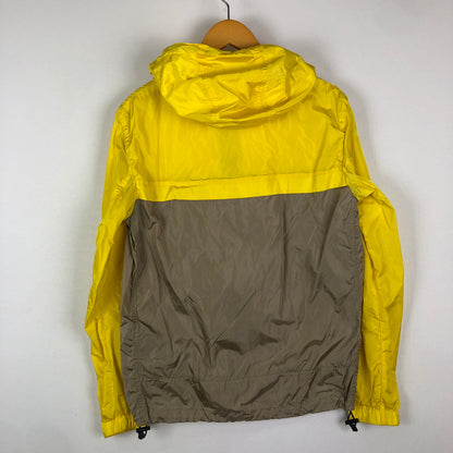 【中古品】【メンズ】 COACH コーチ MOUNTAIN PARKA マウンテンパーカー ライトアウター ナイロンジャケット 141-251205-ks-22-fuz サイズ：XS カラー：ブラウン/イエロー 万代Net店