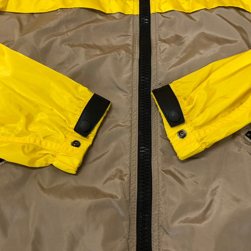 【中古品】【メンズ】 COACH コーチ MOUNTAIN PARKA マウンテンパーカー ライトアウター ナイロンジャケット 141-251205-ks-22-fuz サイズ：XS カラー：ブラウン/イエロー 万代Net店