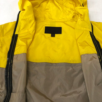 【中古品】【メンズ】 COACH コーチ MOUNTAIN PARKA マウンテンパーカー ライトアウター ナイロンジャケット 141-251205-ks-22-fuz サイズ：XS カラー：ブラウン/イエロー 万代Net店