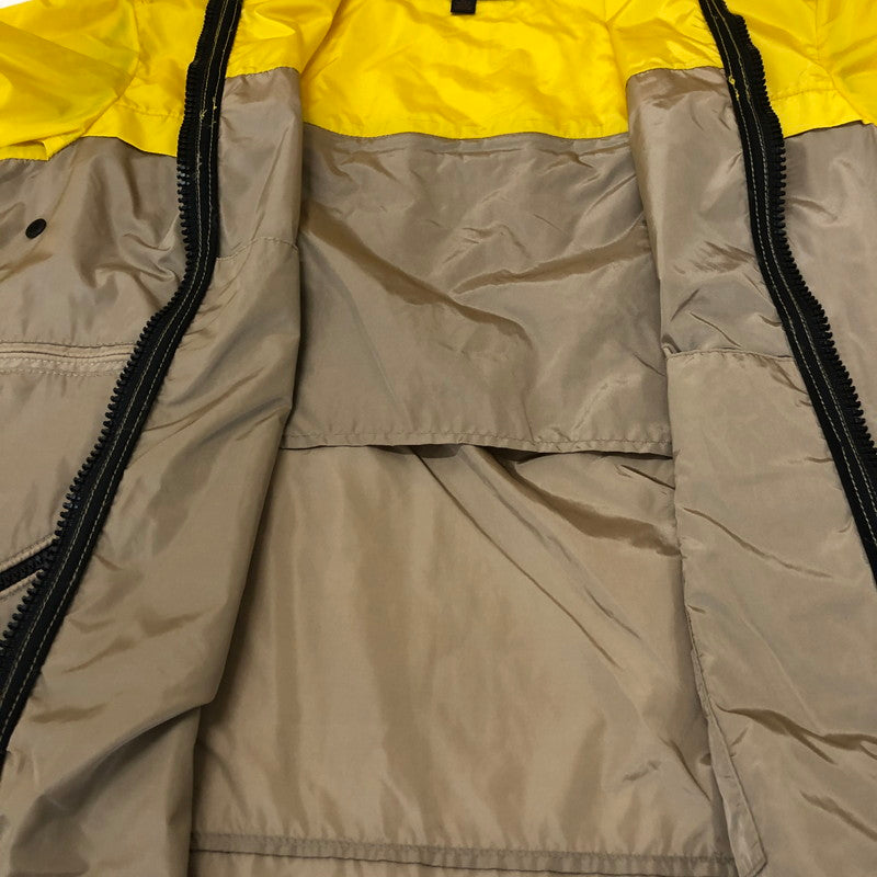 【中古品】【メンズ】 COACH コーチ MOUNTAIN PARKA マウンテンパーカー ライトアウター ナイロンジャケット 141-251205-ks-22-fuz サイズ：XS カラー：ブラウン/イエロー 万代Net店
