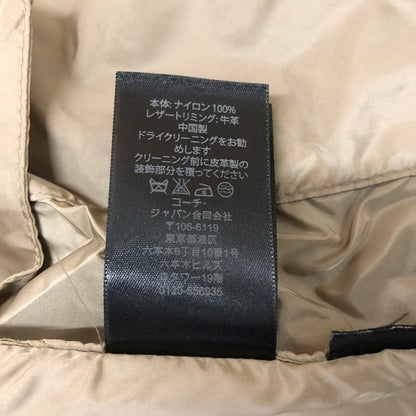 【中古品】【メンズ】 COACH コーチ MOUNTAIN PARKA マウンテンパーカー ライトアウター ナイロンジャケット 141-251205-ks-22-fuz サイズ：XS カラー：ブラウン/イエロー 万代Net店