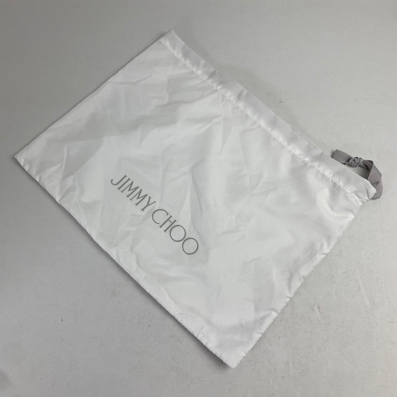 【中古品】【レディース】 JIMMY CHOO ジミーチュー DEREK BLACK 星スタッズ セカンドバッグ ※保存袋付き カバン ※スレ・汚れあり 180-260822-io-16-fuzh 万代Net店