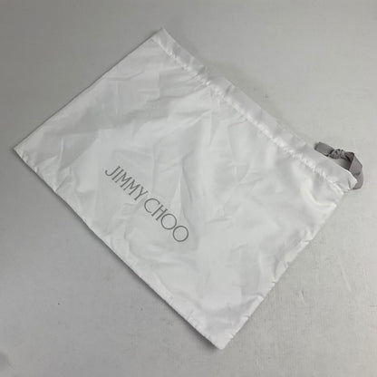 【中古品】【レディース】 JIMMY CHOO ジミーチュー DEREK BLACK 星スタッズ セカンドバッグ ※保存袋付き カバン ※スレ・汚れあり 180-260822-io-16-fuzh 万代Net店