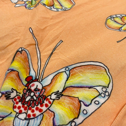 【中古品】【メンズ】 GONZ BUTTERFLY S/S SHIRT ゴンズ バタフライ ショートスリーブシャツ 半袖 トップス 149-251224-yo-07-fuzh サイズ：M カラー：peach 万代Net店