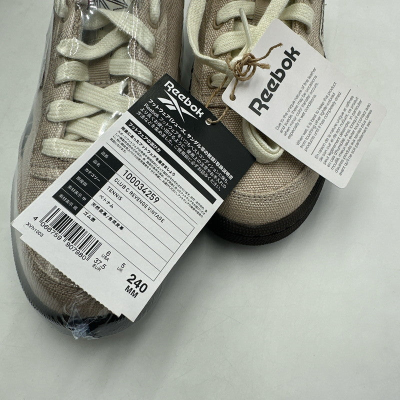 【中古美品】【レディース】 REEBOK 100034259 CLUB C REVENGE VINTAGE リーボック クラブシー リベンジ ヴィンテージ / スニーカー 靴 162-260210-nm-03-tei サイズ：24.0cm カラー：モダンベージュ（ヘンプ） 万代Net店