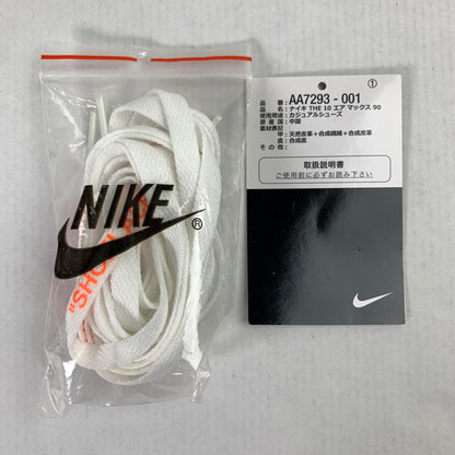 【中古品】【メンズ】 ナイキ NIKE×OFF-WHITE AA7293-001 THE 10 AIR MAX 90 BLACK メンズ 28.5cm 黒タグ・シューレース・箱付属 スニーカー 靴 160-260527-io-13-fuzh 万代Net店