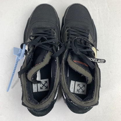 【中古品】【メンズ】 ナイキ NIKE×OFF-WHITE AA7293-001 THE 10 AIR MAX 90 BLACK メンズ 28.5cm 黒タグ・シューレース・箱付属 スニーカー 靴 160-260527-io-13-fuzh 万代Net店