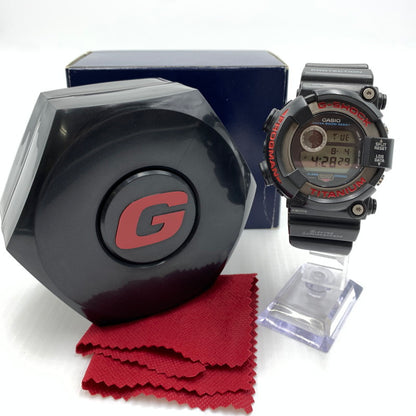 【中古品】【メンズ】 G-SHOCK ジーショック FROGMAN MASTER OF G - SEA DW-8200 フロッグマン 腕時計 ウォッチ 196-260804-ko-11-tei カラー：ブラックレッド 万代Net店