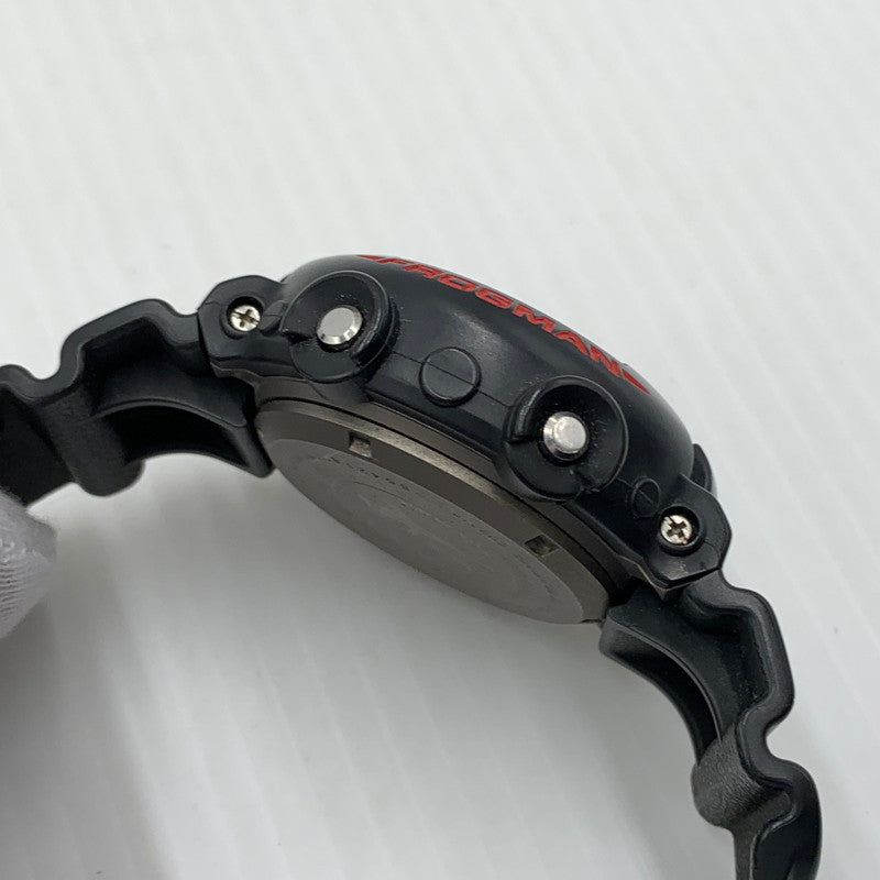【中古品】【メンズ】 G-SHOCK ジーショック FROGMAN MASTER OF G - SEA DW-8200 フロッグマン 腕時計 ウォッチ 196-260804-ko-11-tei カラー：ブラックレッド 万代Net店
