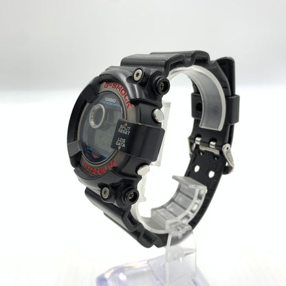 【中古品】【メンズ】 G-SHOCK ジーショック FROGMAN MASTER OF G - SEA DW-8200 フロッグマン 腕時計 ウォッチ 196-260804-ko-11-tei カラー：ブラックレッド 万代Net店