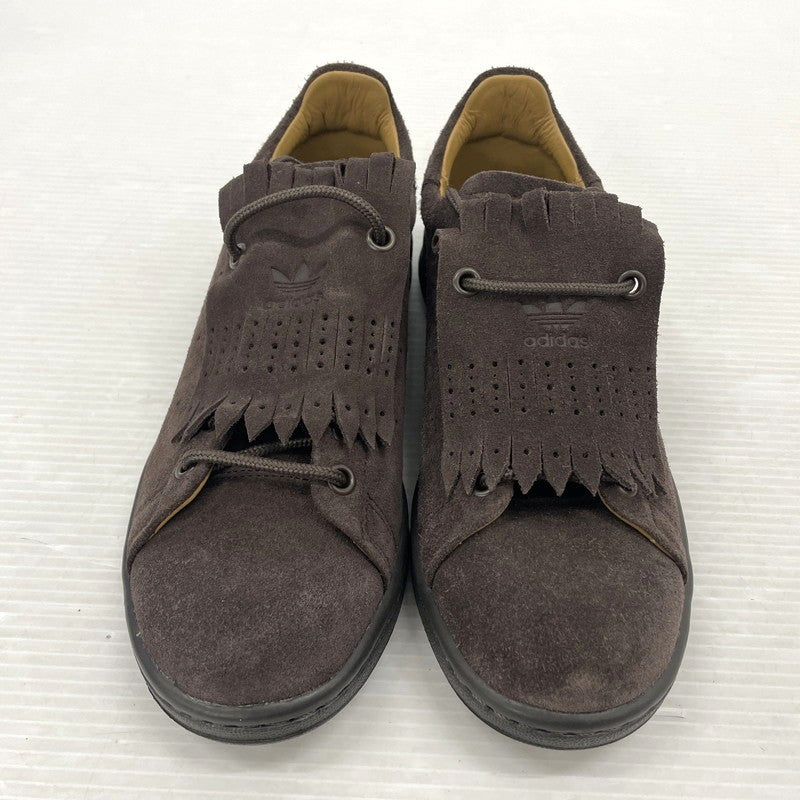 【中古品】【メンズ】 adidas アディダス × NAKATA SHINSUKE 中田慎介 別注 コラボ STANSMITH LUX SUEDE SNEAKERS IH9987 スタンスミス ラックス スウェード スニーカー 靴 シューズ 161-260302-yo-05-tei サイズ：24cm カラー：ブラウン 万代Net店