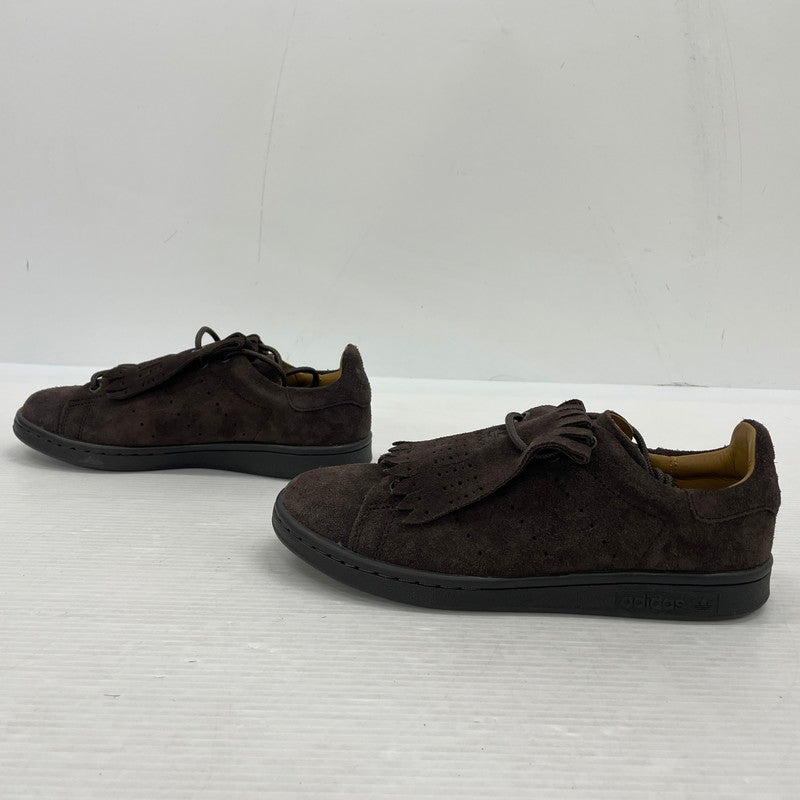 【中古品】【メンズ】 adidas アディダス × NAKATA SHINSUKE 中田慎介 別注 コラボ STANSMITH LUX SUEDE SNEAKERS IH9987 スタンスミス ラックス スウェード スニーカー 靴 シューズ 161-260302-yo-05-tei サイズ：24cm カラー：ブラウン 万代Net店