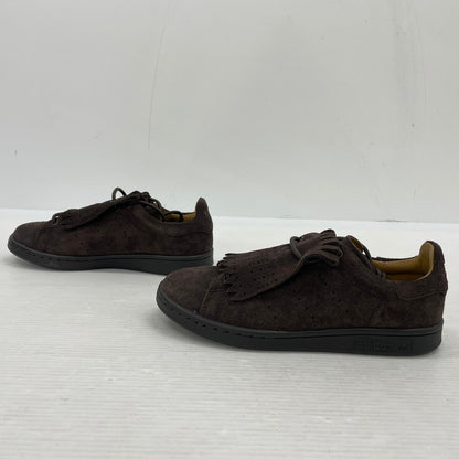 【中古品】【メンズ】 adidas アディダス × NAKATA SHINSUKE 中田慎介 別注 コラボ STANSMITH LUX SUEDE SNEAKERS IH9987 スタンスミス ラックス スウェード スニーカー 靴 シューズ 161-260302-yo-05-tei サイズ：24cm カラー：ブラウン 万代Net店