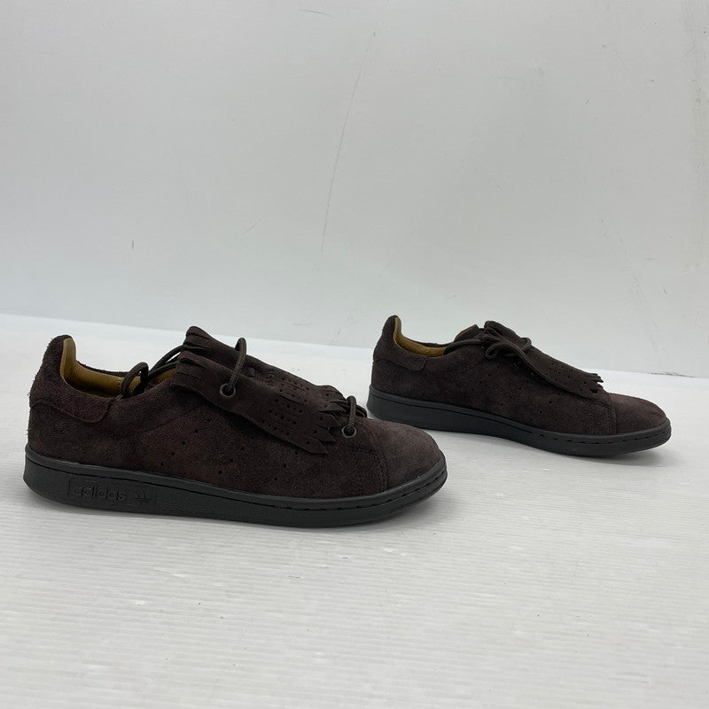 【中古品】【メンズ】 adidas アディダス × NAKATA SHINSUKE 中田慎介 別注 コラボ STANSMITH LUX SUEDE SNEAKERS IH9987 スタンスミス ラックス スウェード スニーカー 靴 シューズ 161-260302-yo-05-tei サイズ：24cm カラー：ブラウン 万代Net店