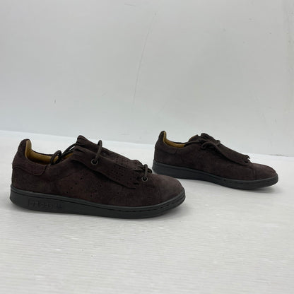 【中古品】【メンズ】 adidas アディダス × NAKATA SHINSUKE 中田慎介 別注 コラボ STANSMITH LUX SUEDE SNEAKERS IH9987 スタンスミス ラックス スウェード スニーカー 靴 シューズ 161-260302-yo-05-tei サイズ：24cm カラー：ブラウン 万代Net店