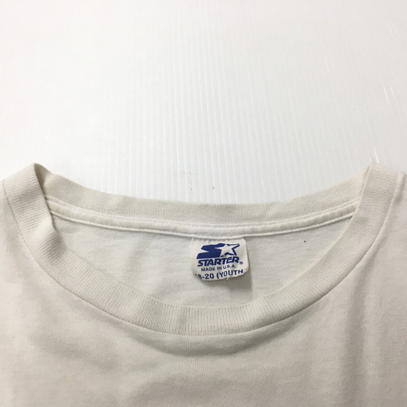 【中古品】【メンズ】  STARTER 90'S CHICAGO BULLS 1996 NBA TEE スターター シカゴブルズ 90年代 ヴィンテージ トップス 145-240706-rk-21-tei サイズ：YOUTH 8-20 カラー：ホワイト 万代Net店