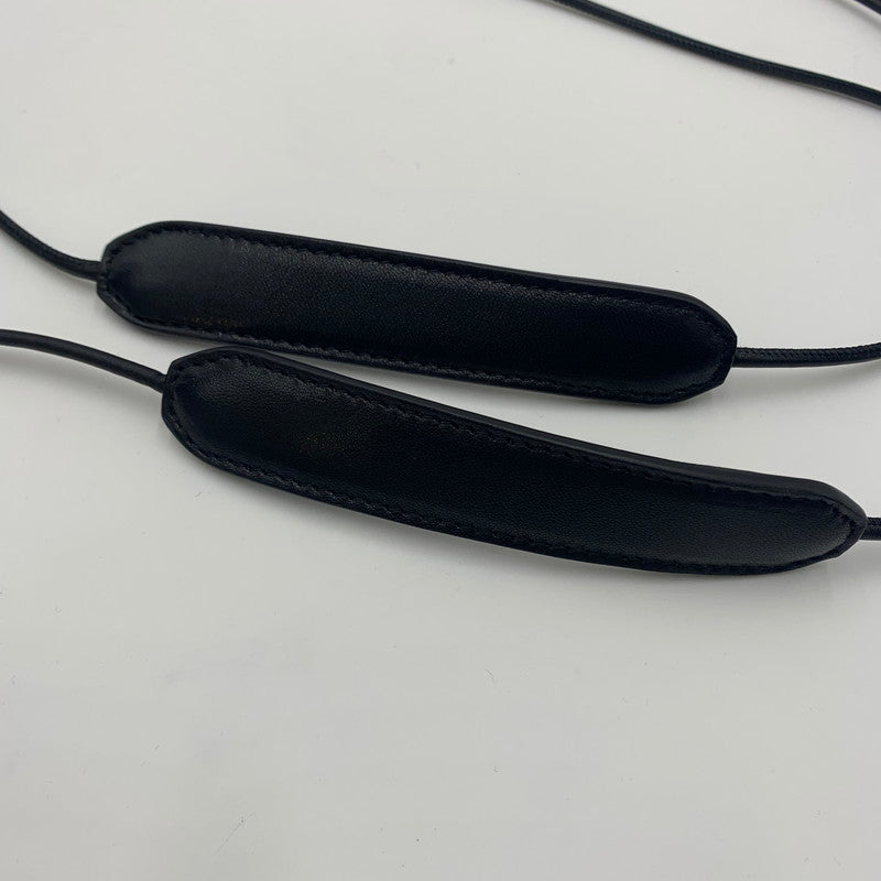 【中古品】【メンズ/レディース】 JIL SANDER ジルサンダー DRAWSTRING SHOULDER BAG ドローストリング ショルダーバッグ カバン ポーチ 180-241102-kk-04-tei カラー：ブラック/アイボリー 万代Net店